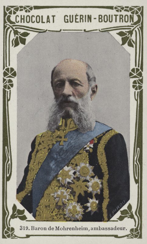 Baron de Mohrenheim, ambasador (kolorowe zdjęcie) autorstwa French School
