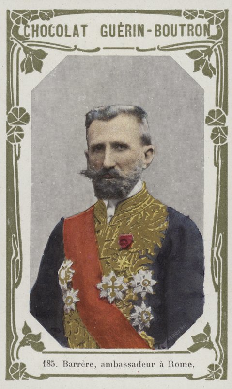 Barrere, ambasador w Rzymie (kolorowe zdjęcie) autorstwa French School