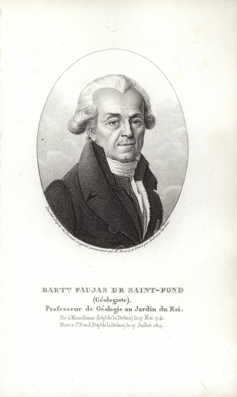Bartłomiej Faujas z Saint-Fond autorstwa French School