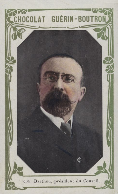 Barthou, prezydent du Conseil (kolorowe zdjęcie) autorstwa French School