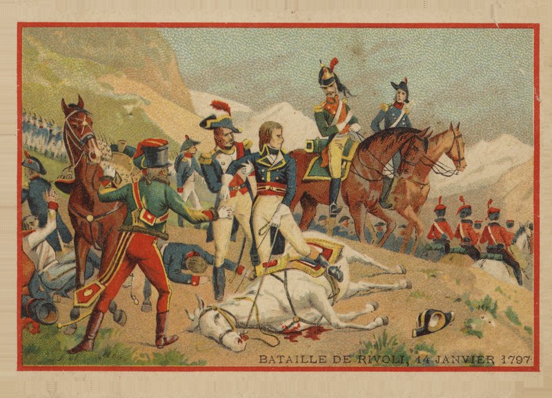 Bitwa pod Rivoli, 14 stycznia 1797 autorstwa French School