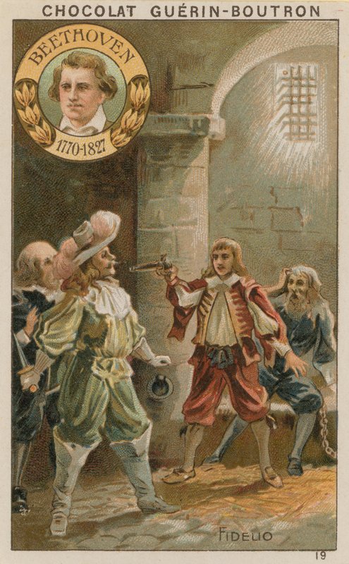 Beethoven, Fidelio autorstwa French School