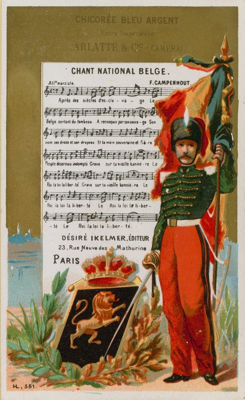 Hymn Belgii autorstwa French School