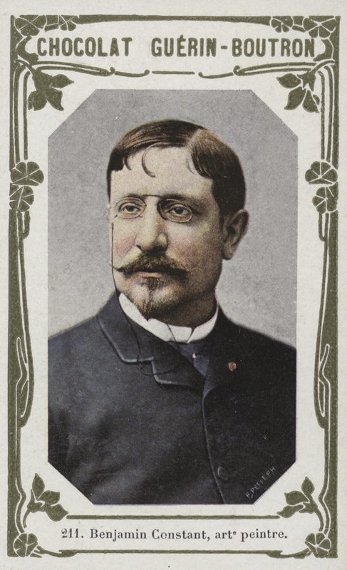 Benjamin Constant, malarz (kolorowe zdjęcie) autorstwa French School