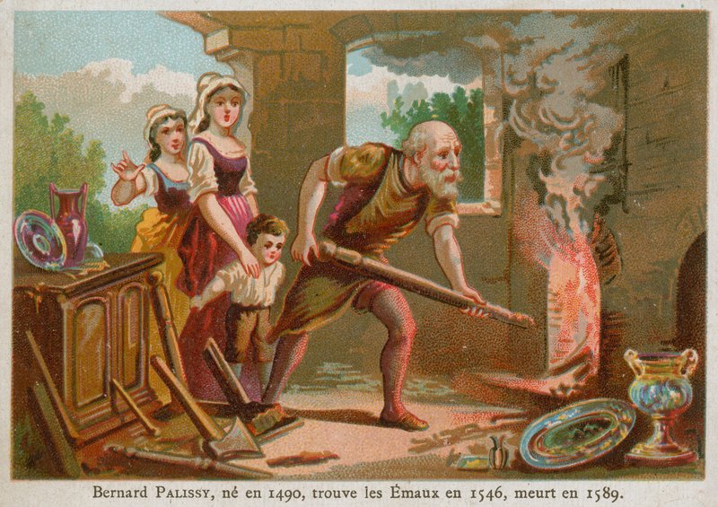 Bernard Palissy autorstwa French School