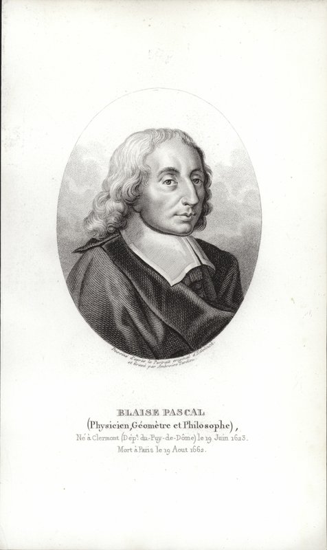 Blaise Pascal autorstwa French School