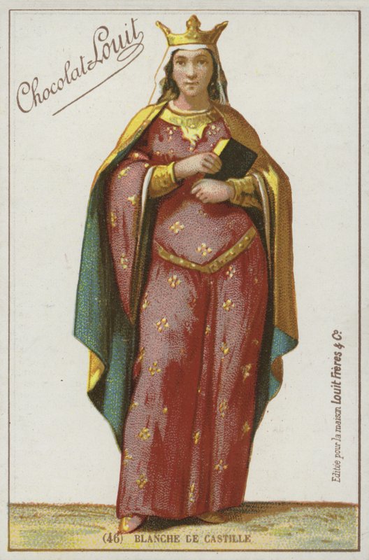 Blanche z Kastylii autorstwa French School
