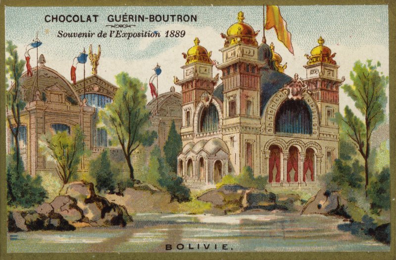 Boliwia (chromolitho) autorstwa French School