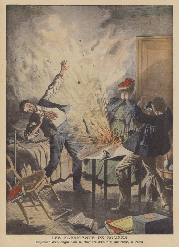 Wytwórcy bomb (kolor lito) autorstwa French School