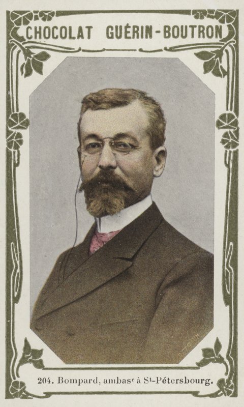 Bompard, ambasador w Sankt-Petersburgu (kolorowe zdjęcie) autorstwa French School