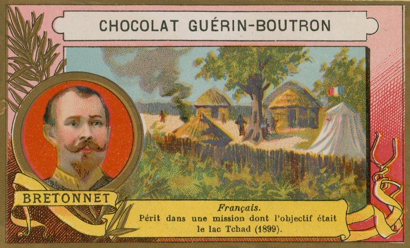 Bretonnet, XIX-wieczny francuski żołnierz i odkrywca autorstwa French School