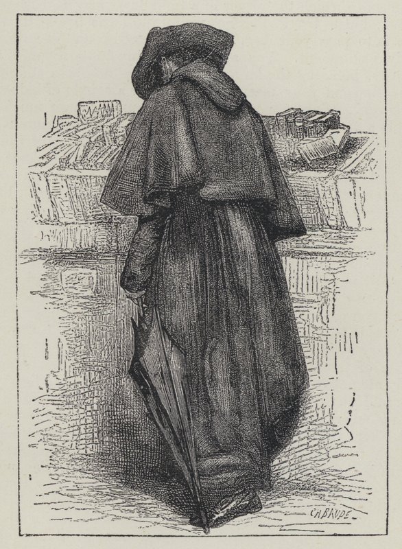 Stoisko przeglądania książek, Quai (grafika) autorstwa French School