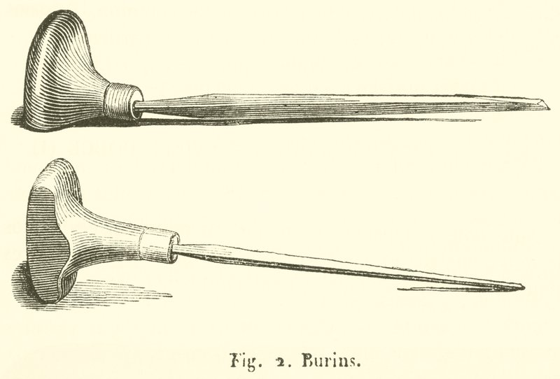Burins (grawerowanie) autorstwa French School
