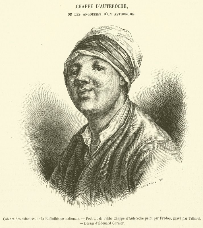 Gabinet Rycin Biblioteki Narodowej, Portret księdza Chappe d