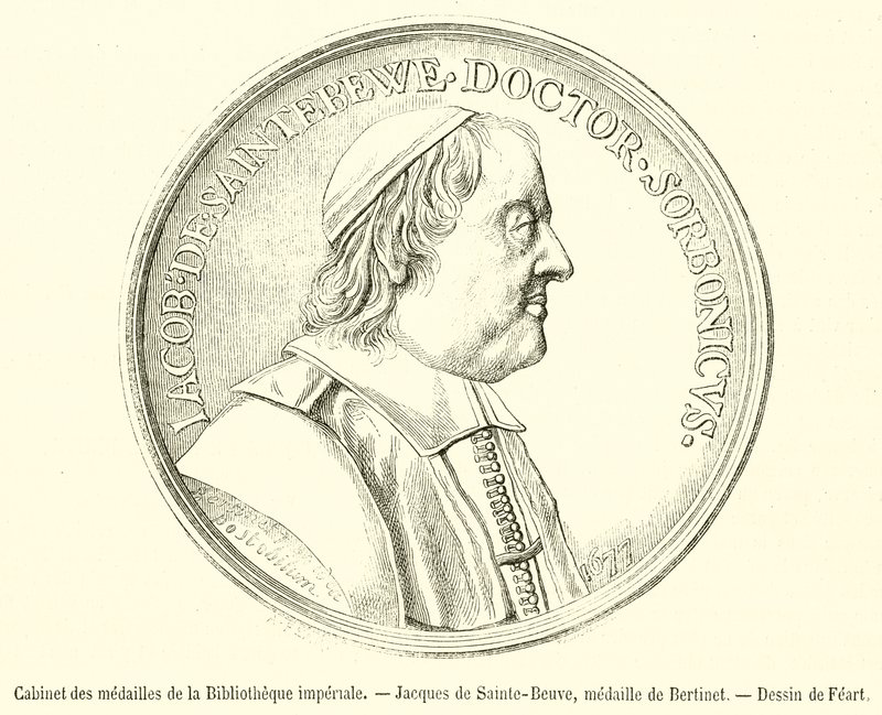 Gabinet medali Biblioteki Cesarskiej, Jacques de Sainte-Beuve, medal Bertineta (rycina) autorstwa French School