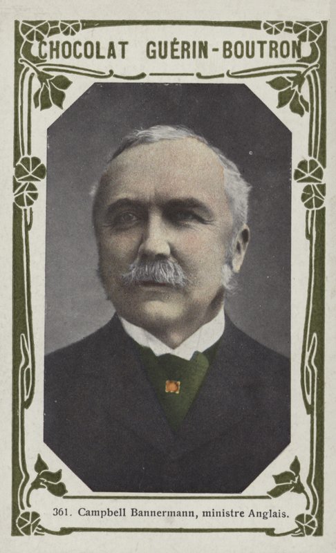 Campbell Bannerman, brytyjski minister (kolorowe zdjęcie) autorstwa French School