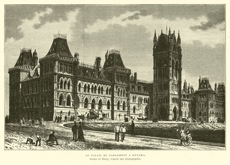 Parlament Kanady, Ottawa autorstwa French School
