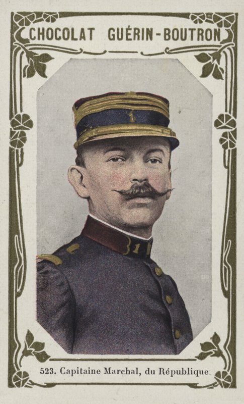 Kapitan Marchal Republiki (kolorowe zdjęcie) autorstwa French School