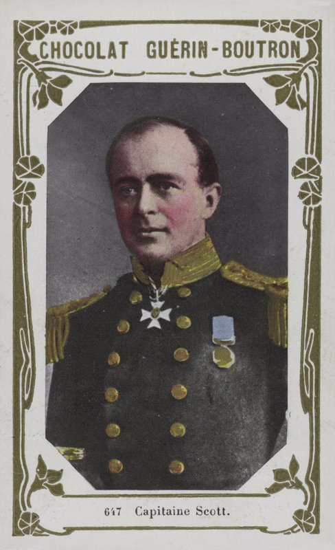 Kapitan Scott (kolorowe zdjęcie) autorstwa French School