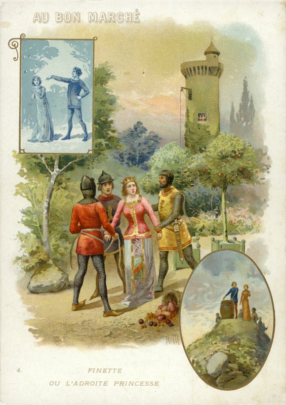 Schwytanie księżniczki. autorstwa French School