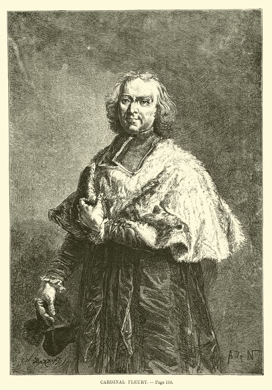 kardynał Fleury autorstwa French School