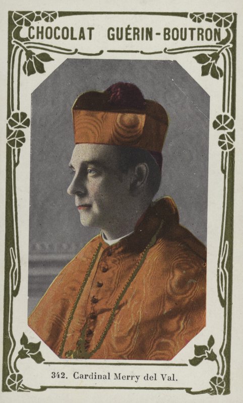 Kardynał Merry del Val (kolorowe zdjęcie) autorstwa French School