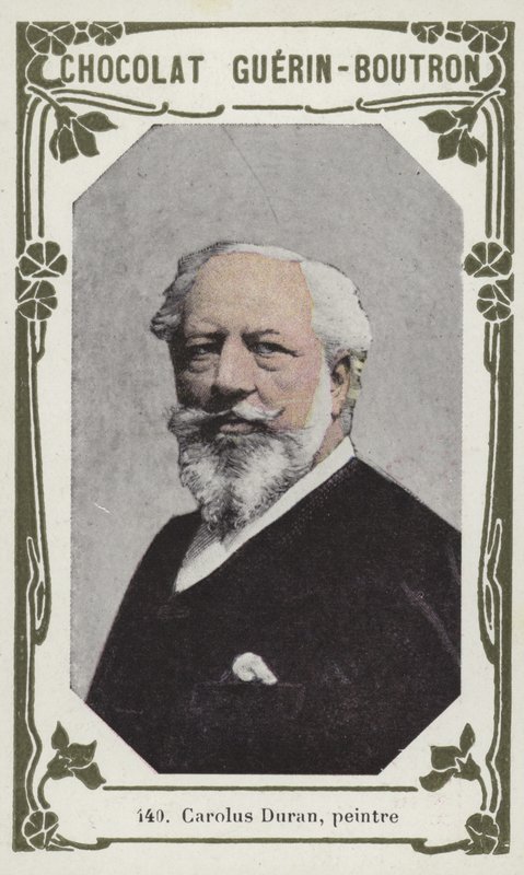 Carolus Duran, malarz (kolorowe zdjęcie) autorstwa French School