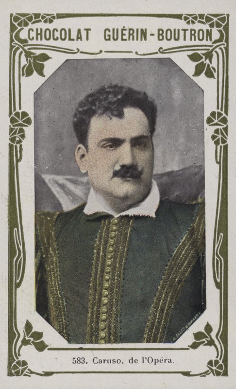 Caruso, de lOpera (kolorowe zdjęcie) autorstwa French School
