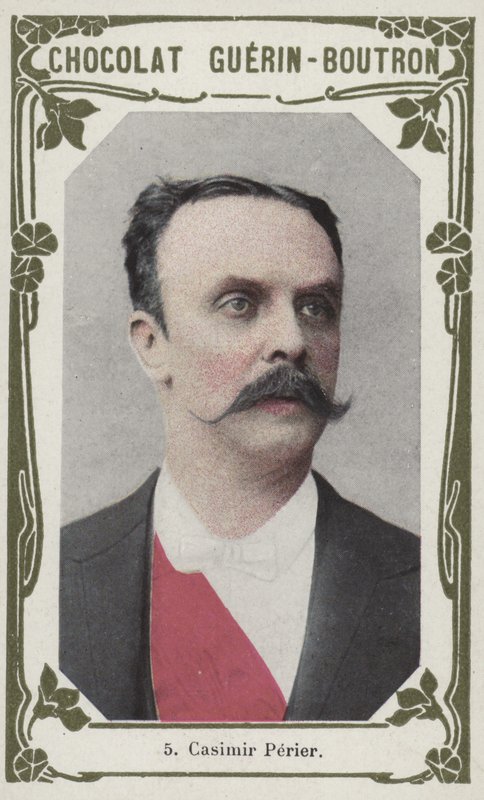 Casimir Perier (kolorowe zdjęcie) autorstwa French School