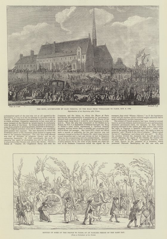 Stulecie Rewolucji Francuskiej (grafika) autorstwa French School