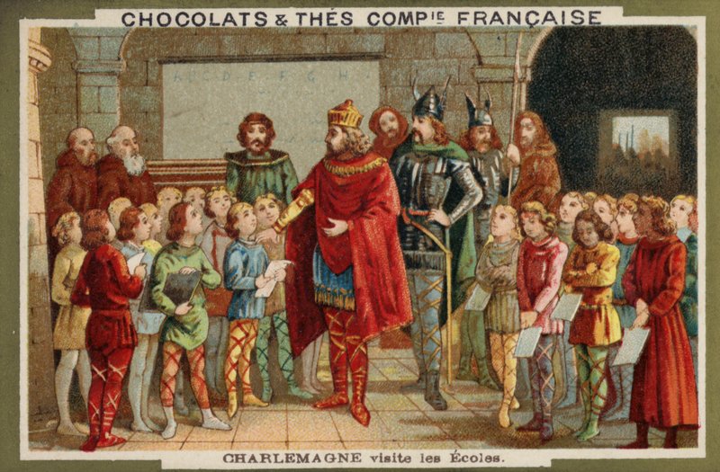 Karol Wielki odwiedza szkołę autorstwa French School