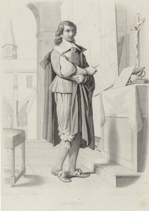 Charles Alexandre Lesueur autorstwa French School