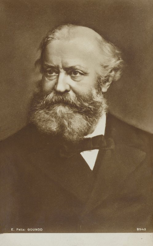 Charles Gounod, francuski kompozytor (1818-1893) autorstwa French School