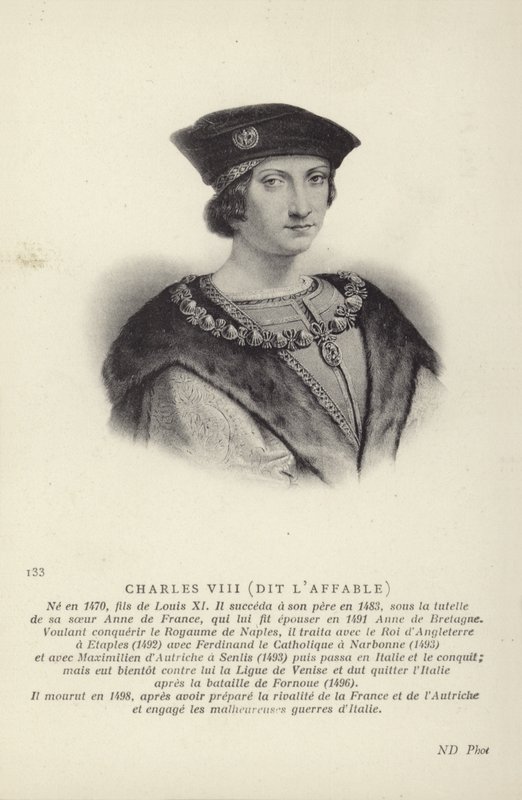 Karol VIII autorstwa French School