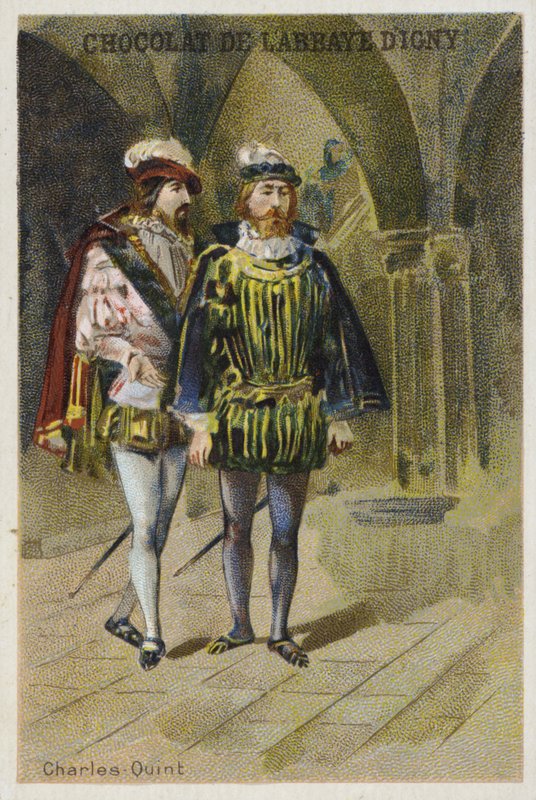 Karol V, cesarz rzymski autorstwa French School