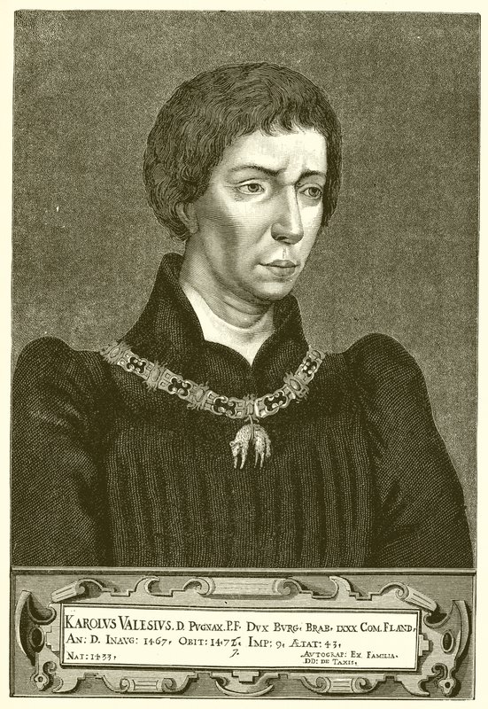 Charles de Temeraire autorstwa French School