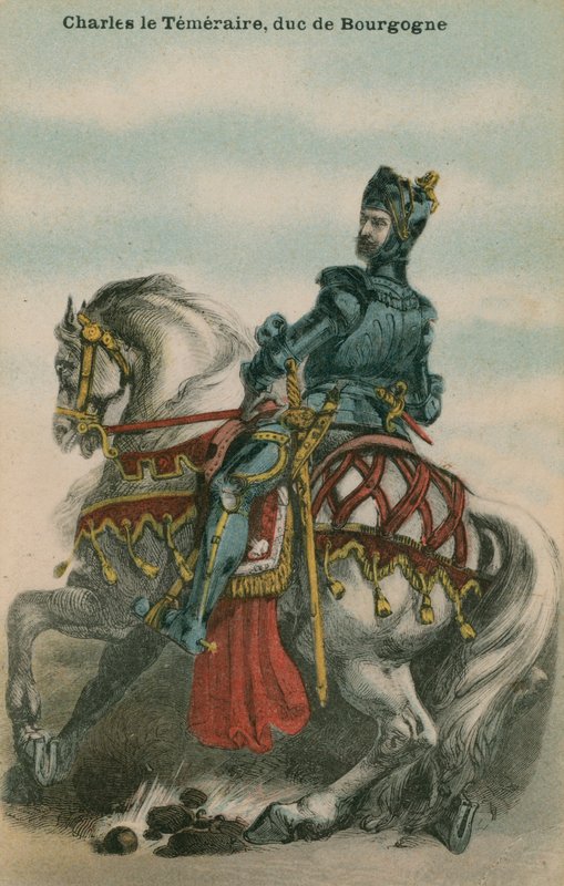 Karol Temeraire, książę Burgundii autorstwa French School