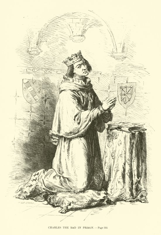 Karol Zły w więzieniu autorstwa French School