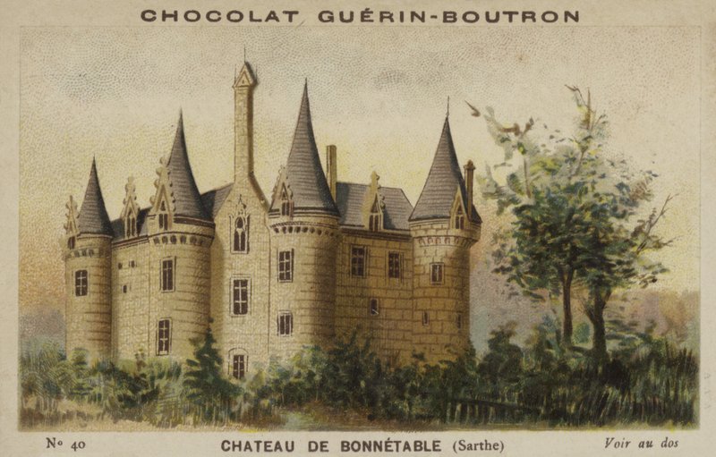 Zamek Bonnetable, Sarthe autorstwa French School
