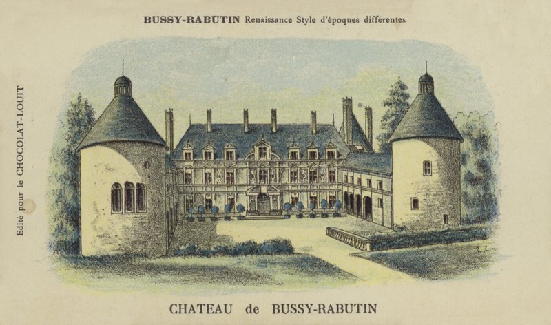Chateau de Bussy-Rabutin, Bussy-Rabutin autorstwa French School
