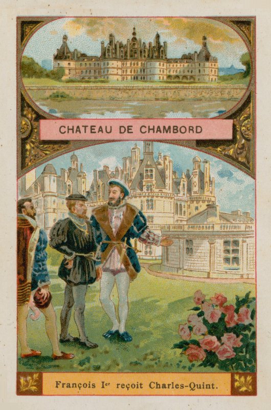 Zamek Chambord autorstwa French School