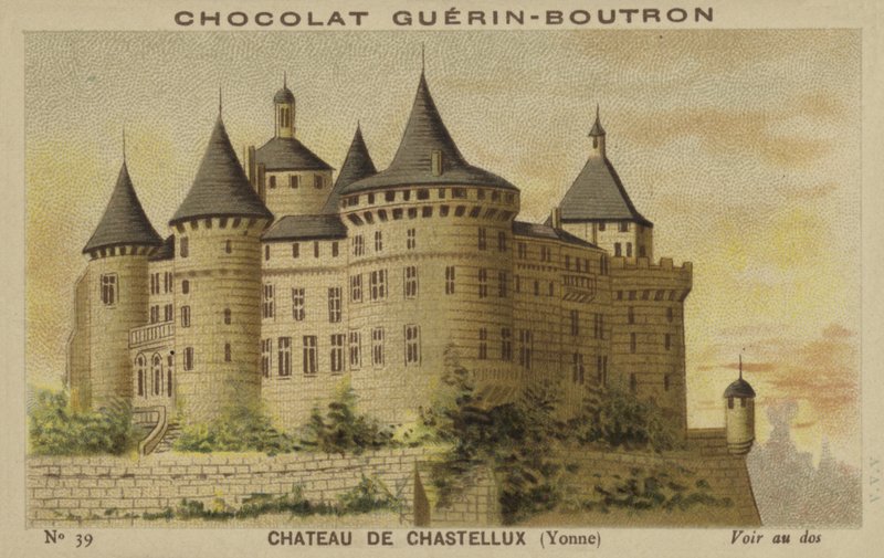Zamek Chastellux, Yonne autorstwa French School