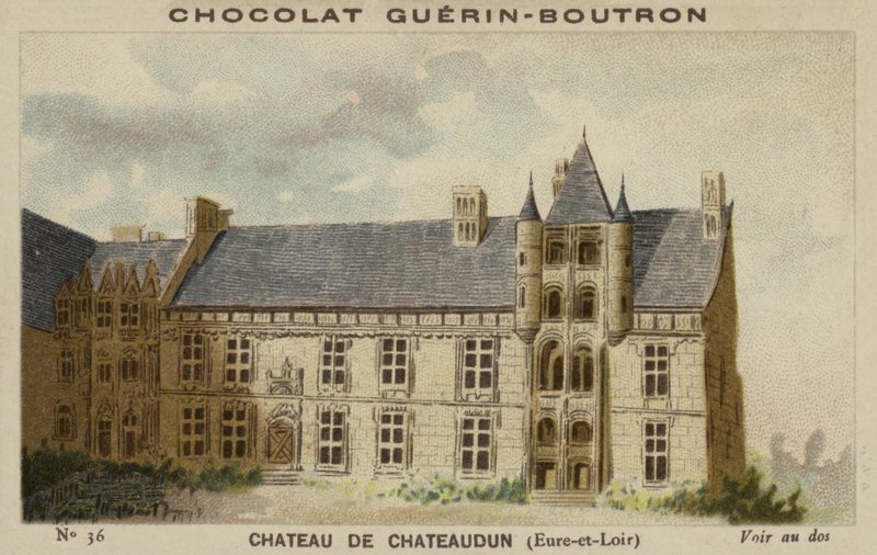 Zamek Chateaudun, Eure-et-Loir autorstwa French School