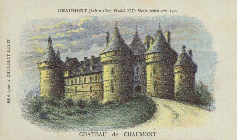 Zamek w Chaumont, Chaumont, Loir-et-Cher autorstwa French School
