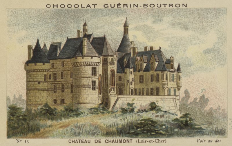 Zamek w Chaumont, Loire-et-Cher autorstwa French School