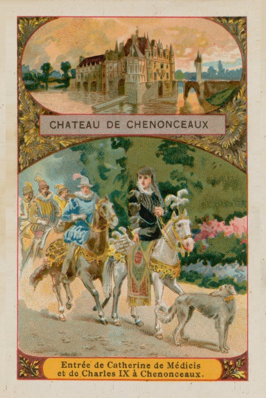 Zamek Chenonceaux autorstwa French School