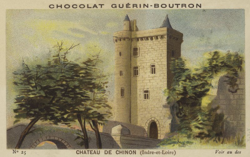 Zamek Chinon, Indre-et-Loire autorstwa French School