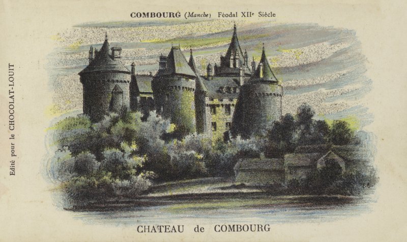 Zamek Combourg, Combourg, Manche autorstwa French School