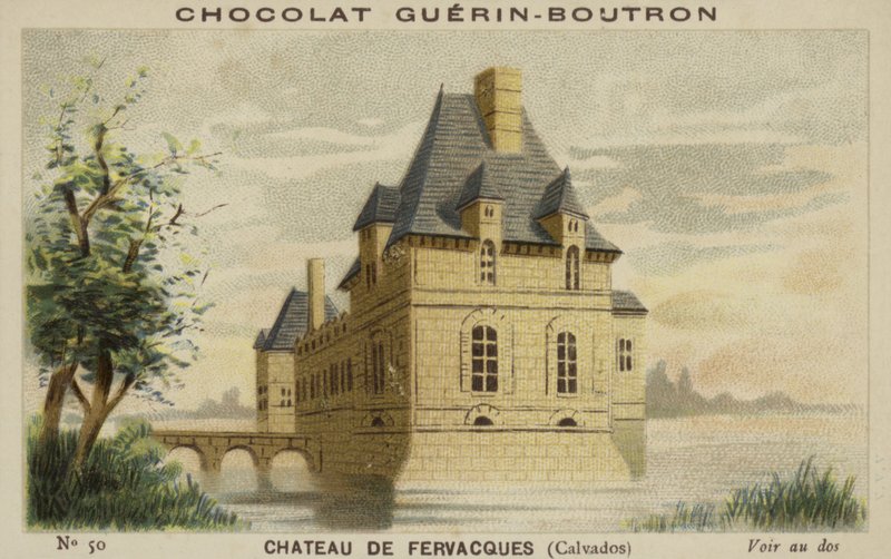 Zamek w Fervacques, Calvados autorstwa French School