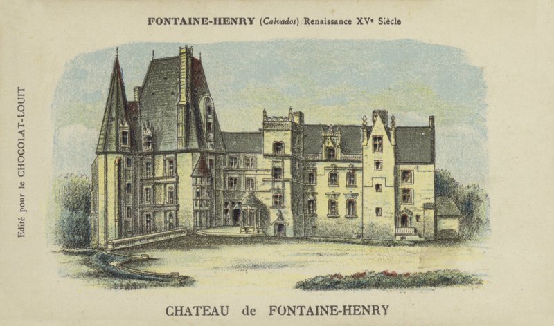 Zamek Fontaine-Henry, Fontaine-Henry, Calvados autorstwa French School